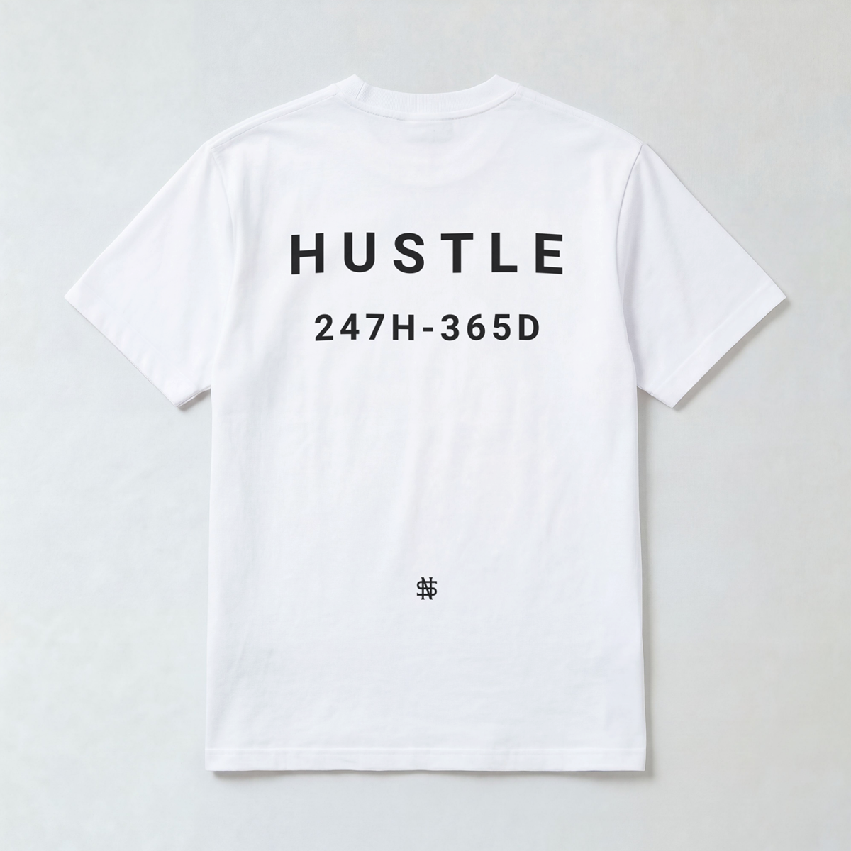 HUSTLE Regular Tee - gym edition