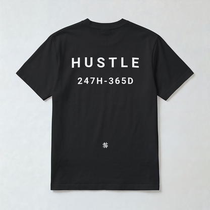 HUSTLE Regular Tee - gym edition