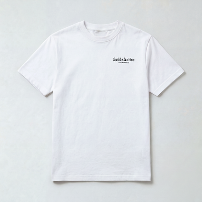 HUSTLE Regular Tee - gym edition